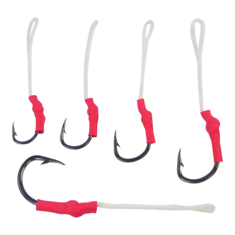 Swimerz 3/0 Single Assist Hooks, 8 pack