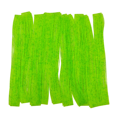 Artizan 22 strand silicon skirt, Chartruese, Pack of 20