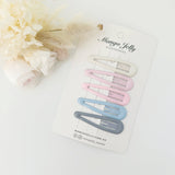 MANGO JELLY Butter Cream Hair Clips Collection - Ice cream Classic - One Pack