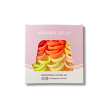 MANGO JELLY Metal Free Hair Ties (3cm) - CITRUS 36P - One Pack