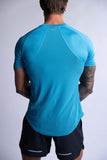 HARD HITTERS PRO-TECH PERFORMANCE TEE MYKONOS BLUE SMALL