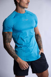 HARD HITTERS PRO-TECH PERFORMANCE TEE MYKONOS BLUE X-LARGE