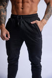 SLIM FIT TERRY JOGGERS BLACK X-LARGE
