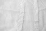 2 Sheer Voile Curtains 530cm wide 230cm long + 30 Hooks New