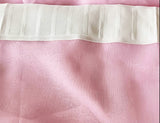 2 Long drop Sheer Voile Curtains 588cm wide 270cm Drop Pinch Pleat+30 Hook, Pink