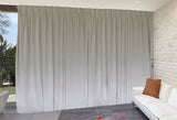 Large Thick Velvet Blockout Curtains 550x 230cm PINCH PLEAT 2 panel +Hooks Ivory