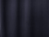 Blockout Curtains 560x230cm PINCH PLEAT Blackout High Level Fabric Black w/Hook
