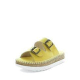 JUST BEE Women's CASSIA Sandals Mustard 38EU