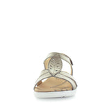 JUST BEE Women's CATHAY Sandals Light/Pewter 37EU