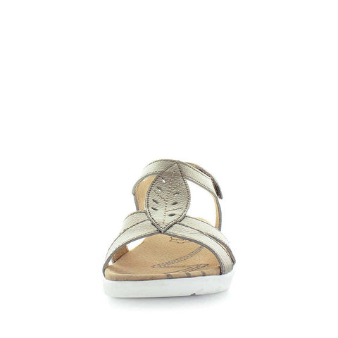 JUST BEE Women's CATHAY Sandals Light/Pewter 40EU