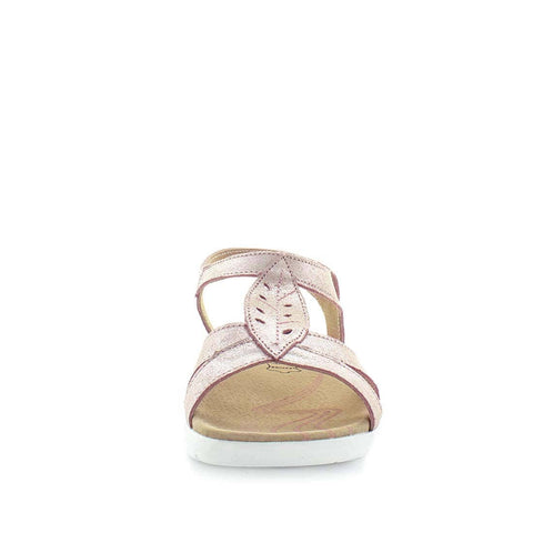 JUST BEE Women's CATHAY Sandals Pink Shimmer 39EU