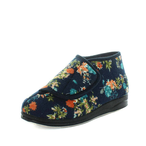 Panda PEFRAN Slippers Uggs Navy Floral Shoe