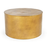 HAMMERED COFFEE TABLE