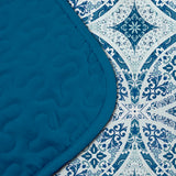 Whimsical Winter Frosty Elegant 3 Pc Bedspread & Pillow Cover Set