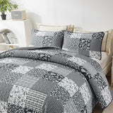 Timeless Peony Graceful Breathable 3 Pc Bedspread & Pillow Cover Set
