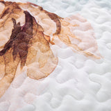 Rustic Farmhouse Chic floral Cozy 3 Pc Bedspread & Pillow Cover Set