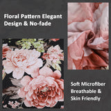 Botanical Evergreen Floral Cozy 3 Pc Bedspread & Pillow Cover Set