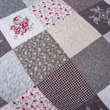 Refreshing multicolo Bloom Lightweight 3 Pc Bedspread & Pillow Cover Set