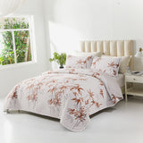 Sun-Kissed Daisy Dreamy Soft 3 Pc Bedspread & Pillow Cover Set