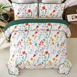 Enchanting Fields Cozy 3 Pc Bedspread & Pillow Cover Set