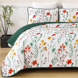 Enchanting Fields Cozy 3 Pc Bedspread & Pillow Cover Set