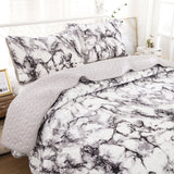 Marble Whisper Lightweight 3 Pc Bedspread & Pillow Cover Set