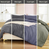 2000TC Bloom Lorette Willow Quilt / Doona / Duvet Cover set