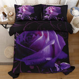 Rose Golden Hour Comforter Set – Aesthetic 3‑Piece Bedroom Mood