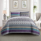 Whimsical Winter Frosty Elegant 3 Pc Comforter & Pillow Cover Set