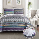 Whimsical Winter Frosty Elegant 3 Pc Comforter & Pillow Cover Set