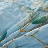 Heavenly Quilted coverlet and pillowcovers set: Cozy and Warm - Queen size