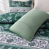 Breezy Tropical green Cozy 3 Pc Bedspread & Pillow Cover Set