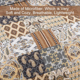 Enchanting Lace boho green Quilted 3 Pc Bedspread & Pillow Cover Set