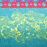 Colorful Quilted bedspread and pillowcovers set: Add a Splash of Color - Queen size