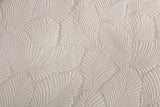 100% Cotton Embossed Ivory Haven Coverlet Bedspread Set