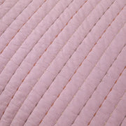 100% Cotton Embossed Pink Stripe Serenity Coverlet Bedspread Set