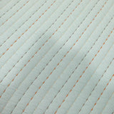 100% Cotton Embossed Mint Stripe Elysian Coverlet Bedspread Set