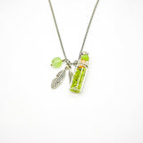 Gift Gox - Crystal Bottle (Green Calcite) + Purify Oil Blend