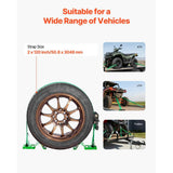 Wheel Chock Tie-Down Kit, Break Strength 1986.73 kg & Working Load 662 kg Motorcycle Tie-Down System E-Hooks for ATVs In Australia - Darrahopens
