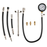Compression Tester Adapter Kit, 9 Pcs Automotive Engine Cylinder Leak Down Compression Test