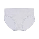S Gray 3-Pack High-Waist Microfiber Shaping Briefs - Seamless Full-Coverage Tummy Control Panties