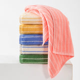 White Soft and Absorbent Cotton Towel Set | 3-Piece Luxury Bath Towels - Ideal for Adults, Face & Bath Towels