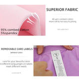 Size S Minimalist String Thong Underwear – 6-Pack in Black, White, Tango Red, Grey, Mint Green, and Violet