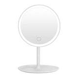 3PCS LED Makeup Mirror with Lights - Portable Tabletop Vanity Mirror, INS Style, White