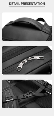 Professional Large Capacity Camera Backpack - Waterproof Anti-Theft DSLR Mirrorless Bag with 17-Inch Laptop Compartment and TSA Combination Lock for Travel and Business