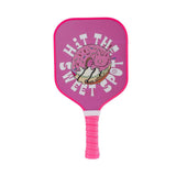 【RT-015】Fiberglass Pickleball Paddle Set of 2 with 4 Balls and Carry Bag - 185g Single Paddle Weight - Beginner Friendly Starter Kit with Non-Slip Cushion Grip for Adults Kids and Outdoor Family Fun
