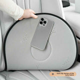 Black 360 Degree Rotating Car Seat Cushion - 53cm Nano Tech Swivel Mobility Aid - Easy Vehicle Entry and Exit for Seniors, Breathable Non Slip Ergonomic Support for Home Office and Travel