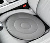 Gray 360 Degree Rotating Car Seat Cushion - 53cm Nano Tech Swivel Mobility Aid - Easy Vehicle Entry and Exit for Seniors, Breathable Non Slip Ergonomic Support for Home Office and Travel