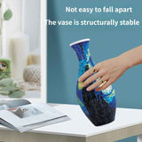 3D Puzzle Vase 160 Piece DIY Flower Vase Kit - Starry Sky Art, Reusable Inner Water Cup, Stable Decorative Display for Home, Office and Gift Giving In Australia - Darrahopens