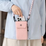 Blue Crossbody Phone Bag - Compact Travel Wallet with Large Capacity Multi Compartment Storage, Wear Resistant Shoulder Pouch for Phone, Coins and Daily Essentials In Australia - Darrahopens